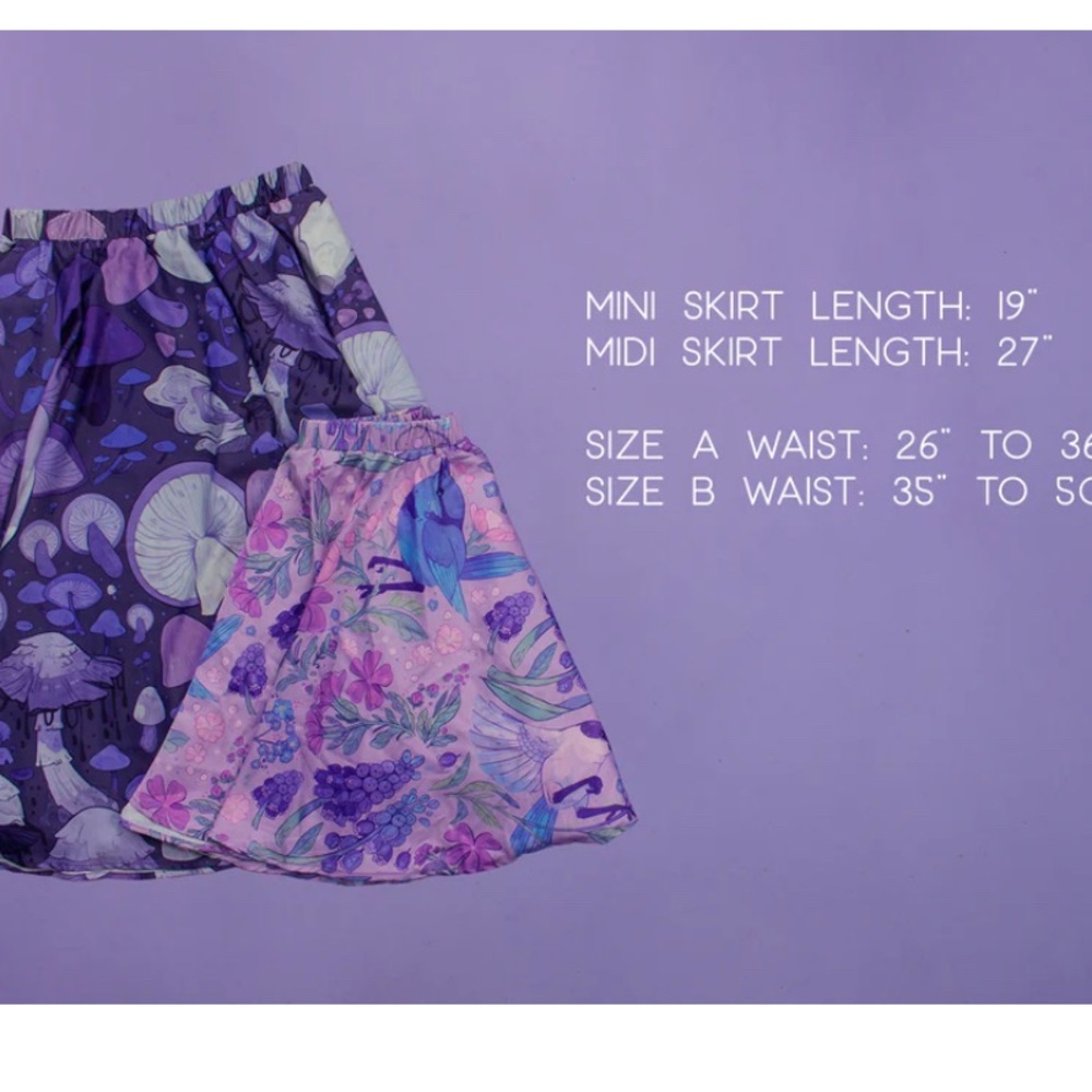 Morning witch cicada mini skirt - Picture 7 of 7